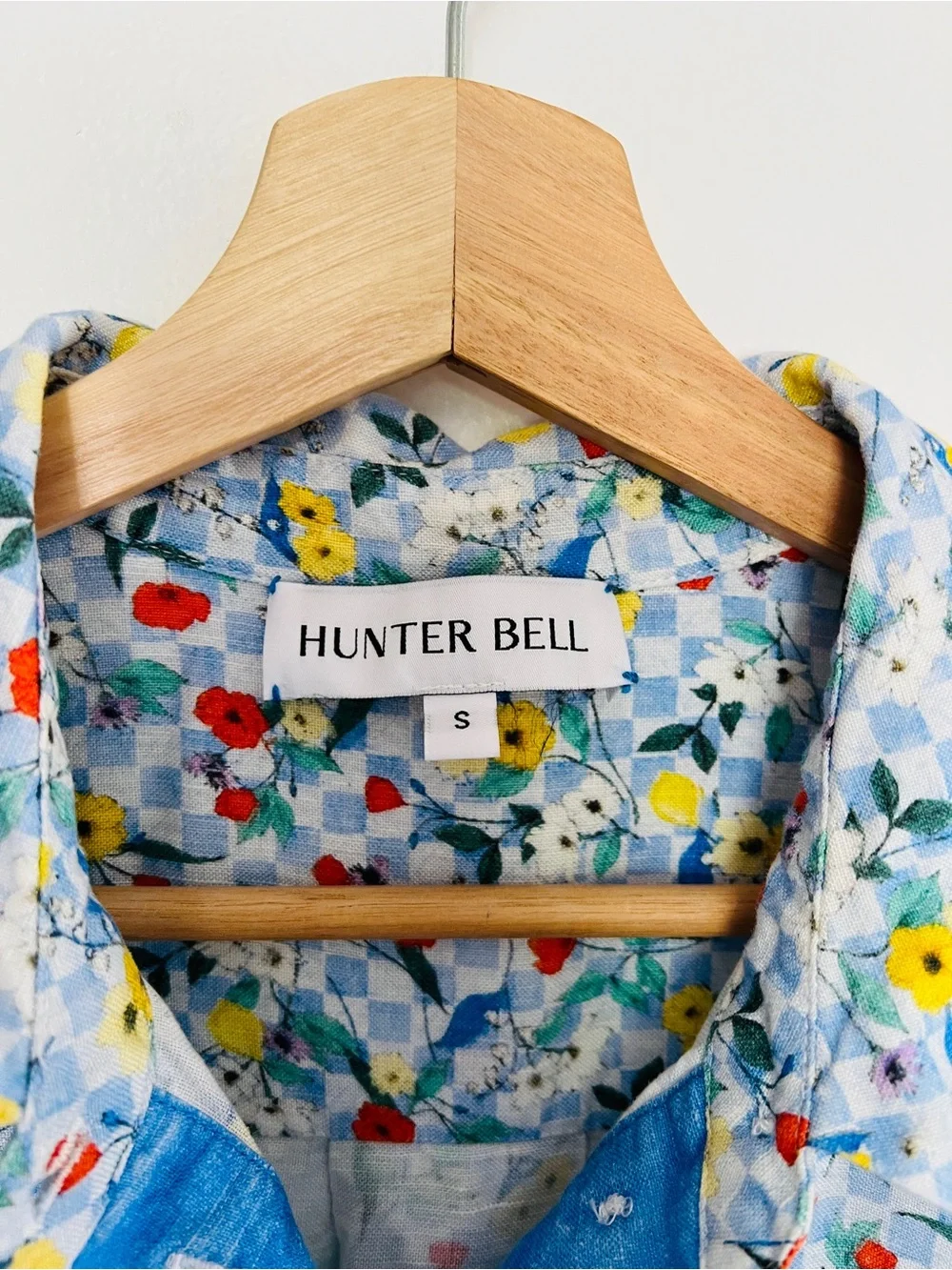 HUNTER BELL Women's Peyton Floral Mini Dress Size Small - Picture 5 of 9